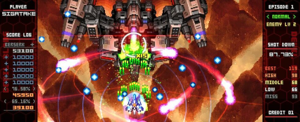 Le nouveau shoot'em up Devil Blade Reboot ressemble à une importation de Sega Saturn d'une histoire alternative