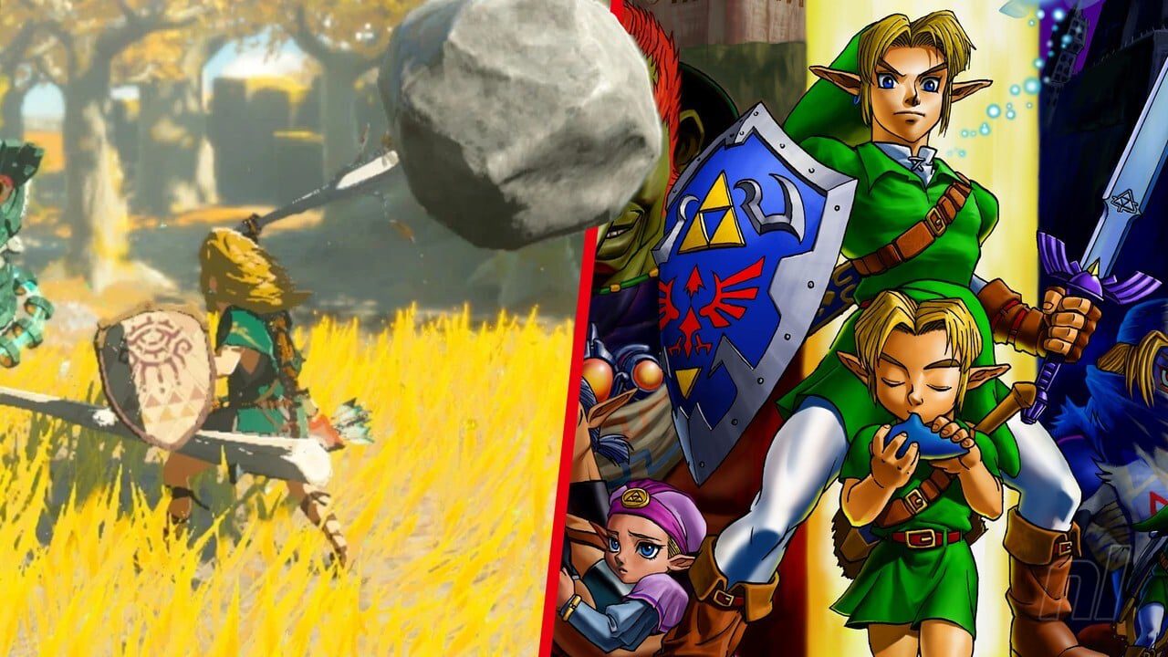 Aléatoire : Un moddeur de Zelda apporte la capacité Fuse de TOTK à Ocarina of Time
