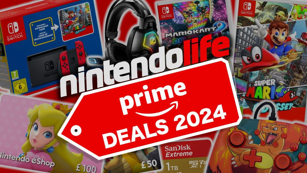 Amazon Prime Day 2024 - Les meilleures offres sur les jeux, consoles, accessoires, cartes SD et plus encore pour Nintendo Switch
