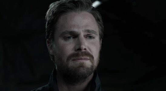 Close-up of Oliver Queen