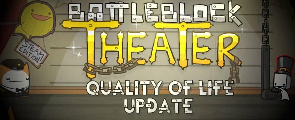 BattleBlock Theater arrive sur les consoles modernes, une mise à jour de la qualité de vie annoncée pour PC