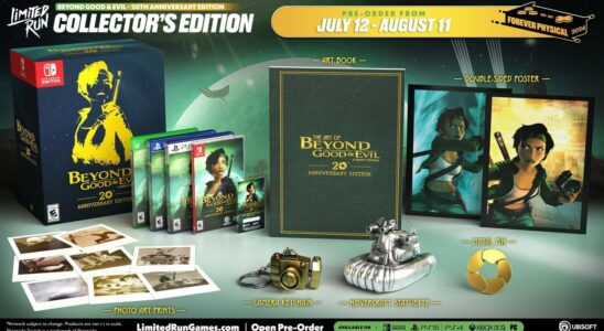 Beyond Good & Evil : l'édition collector de Switch dévoilée, les précommandes ouvrent la semaine prochaine