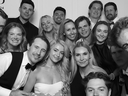 Brendan Gallagher et Emma Fortin étaient accompagnés d'anciens et actuels joueurs des Canadiens à leur mariage