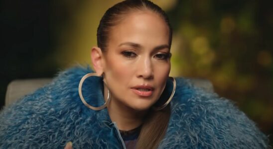 Jennifer Lopez during an interview with Apple Music.