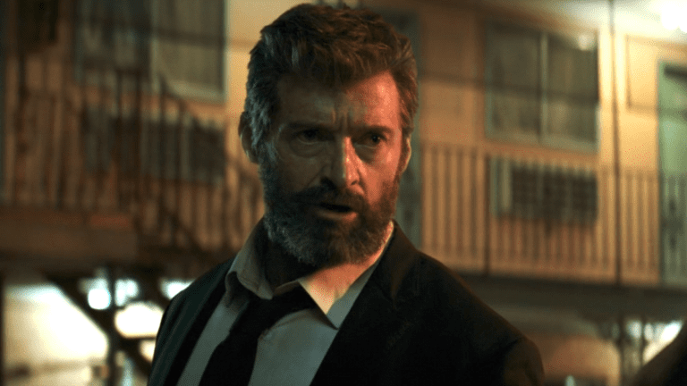 Hugh Jackman in Logan 