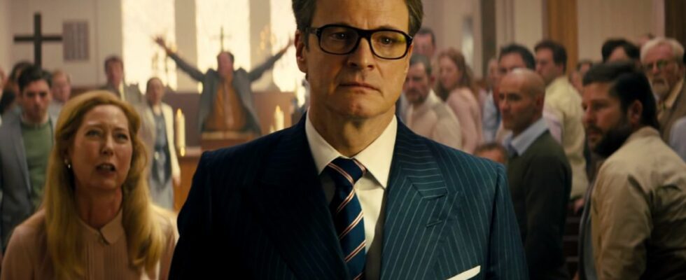 Colin Firth in Kingsman: The Secret Service