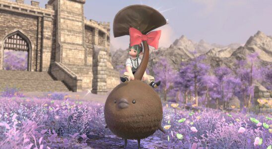 Chocorpokkur mount in Final Fantasy XIV