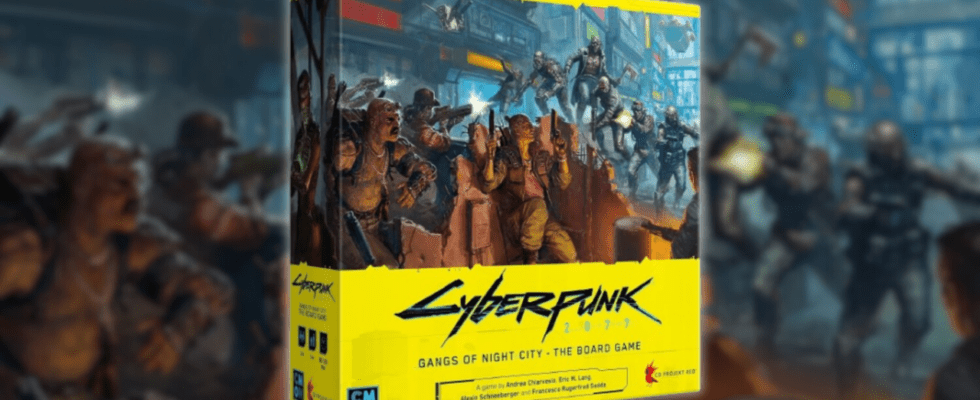 Critique du jeu de société Cyberpunk 2077 : Gangs of Night City