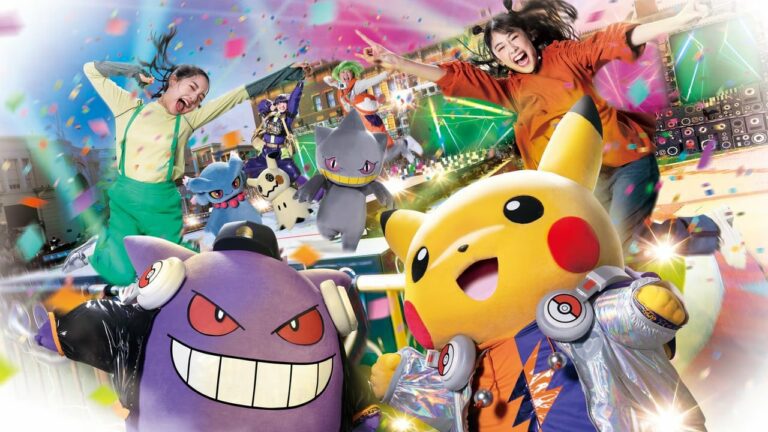 DJ Pikachu et Gengar seront de retour pour la Pokémon Halloween Party 2024 des Universal Studios Japan
