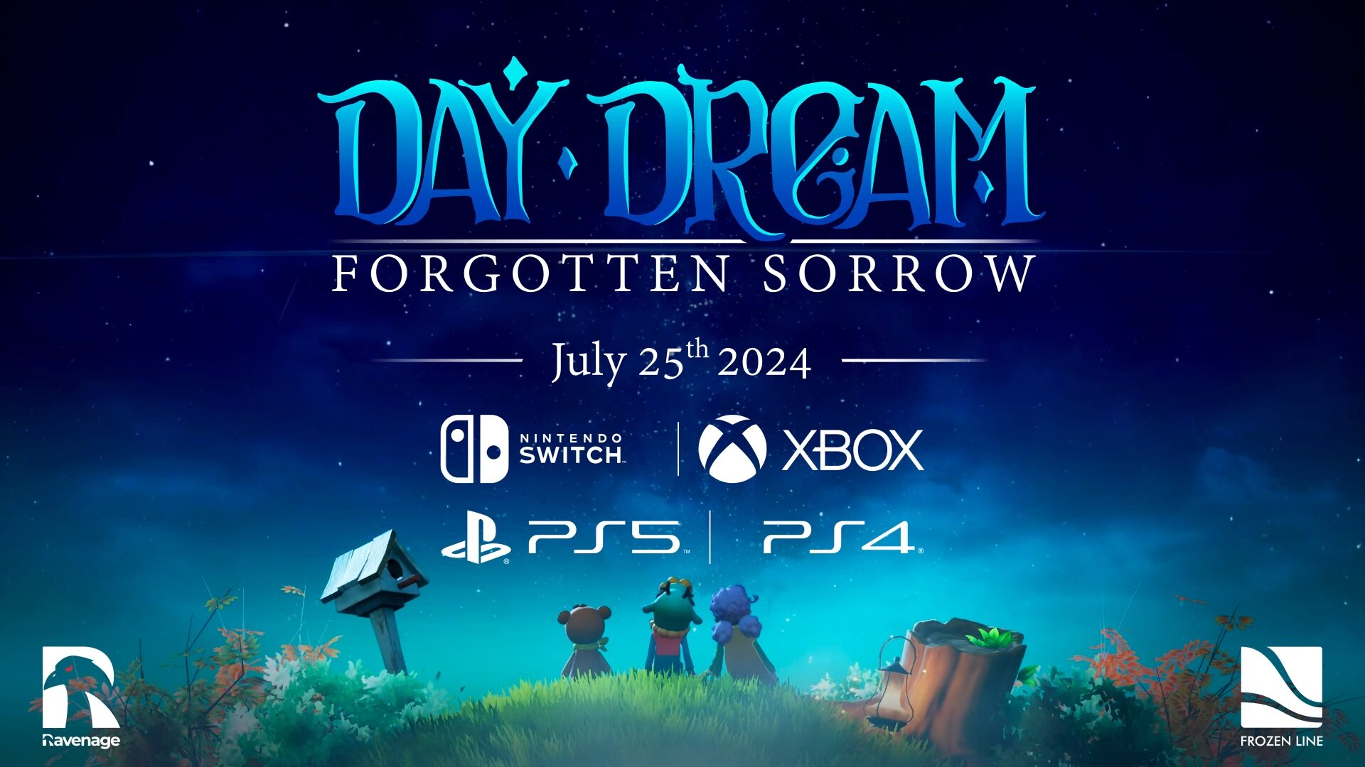 Daydream: Forgotten Sorrow pour PS5, Xbox Series, PS4, Xbox One et Switch sortira le 25 juillet    
