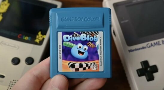 « DiveBlob » pour Game Boy Color est sur le point d'être financé sur Kickstarter