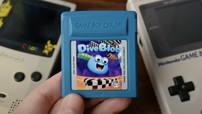 « DiveBlob » pour Game Boy Color est sur le point d'être financé sur Kickstarter
