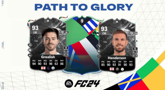 An image of Grealish and Henderson Showdown SBC solutions in EA FC 24