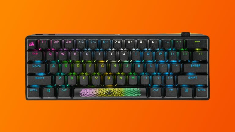 Économisez 60 $ sur ce petit clavier de jeu sans fil Corsair
