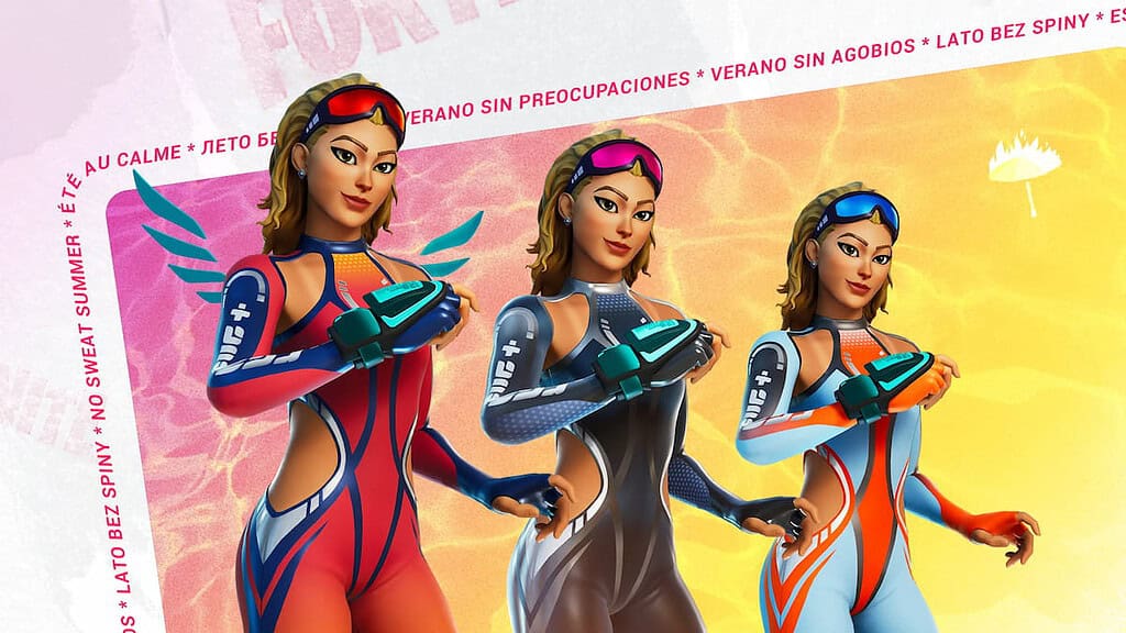 Image de la promotion estivale des skins Fortnite Medley