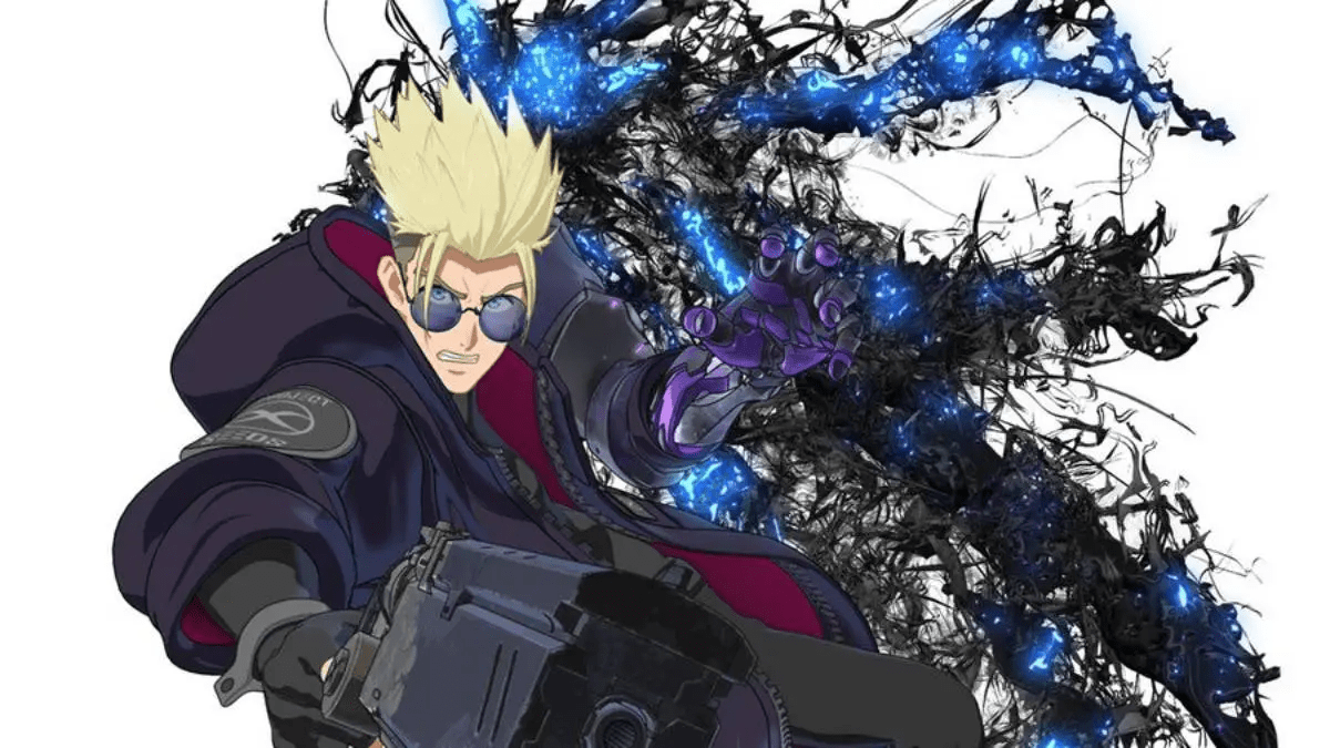 Vash as he appears in Trigun Stargaze