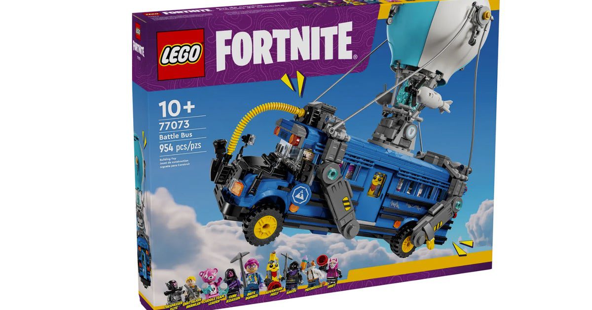 Fuite des ensembles Lego de Fortnite, dont le bus de combat à 89 £
