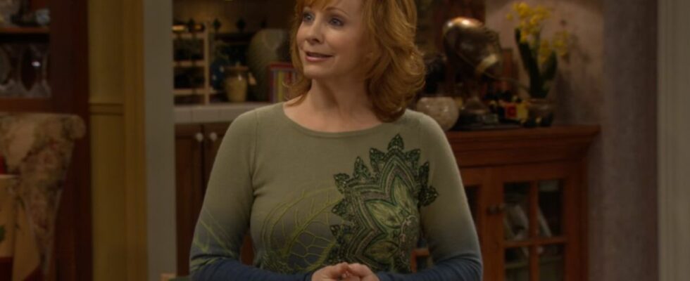 Reba McEntire in the series finale of Reba.