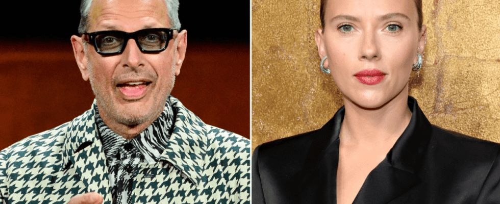 Jeff Goldblum surprend Scarlett Johansson avec un message vidéo lui souhaitant la bienvenue dans la famille « Jurassic » : « Ne vous faites pas manger ! À moins que vous ne le vouliez » Plus de Variety Les plus populaires À lire absolument Inscrivez-vous aux newsletters de Variety Plus de nos marques