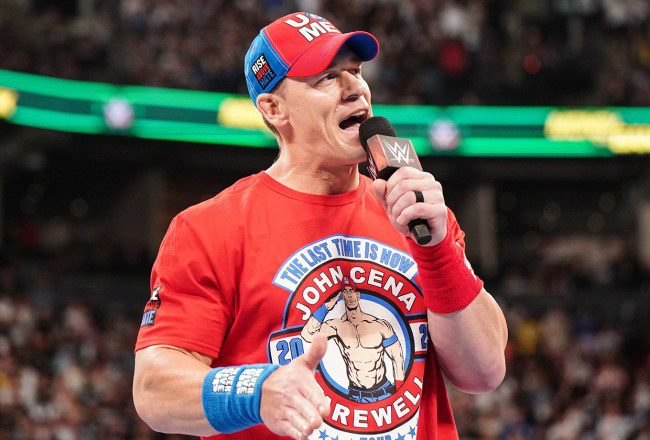 John Cena annonce sa retraite de la WWE : regardez son discours complet