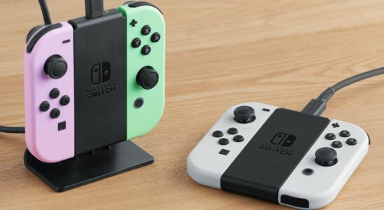 La Nintendo Switch se dote d'un support de charge Joy-Con officiel plus de 7 ans après son lancement