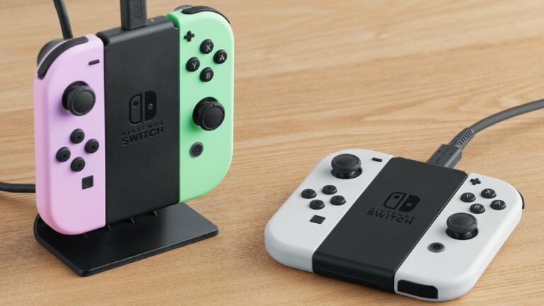 La Nintendo Switch se dote d'un support de charge Joy-Con officiel plus de 7 ans après son lancement
