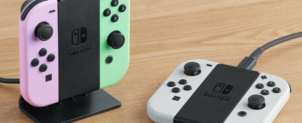 La Nintendo Switch se dote d'un support de charge Joy-Con officiel plus de 7 ans après son lancement