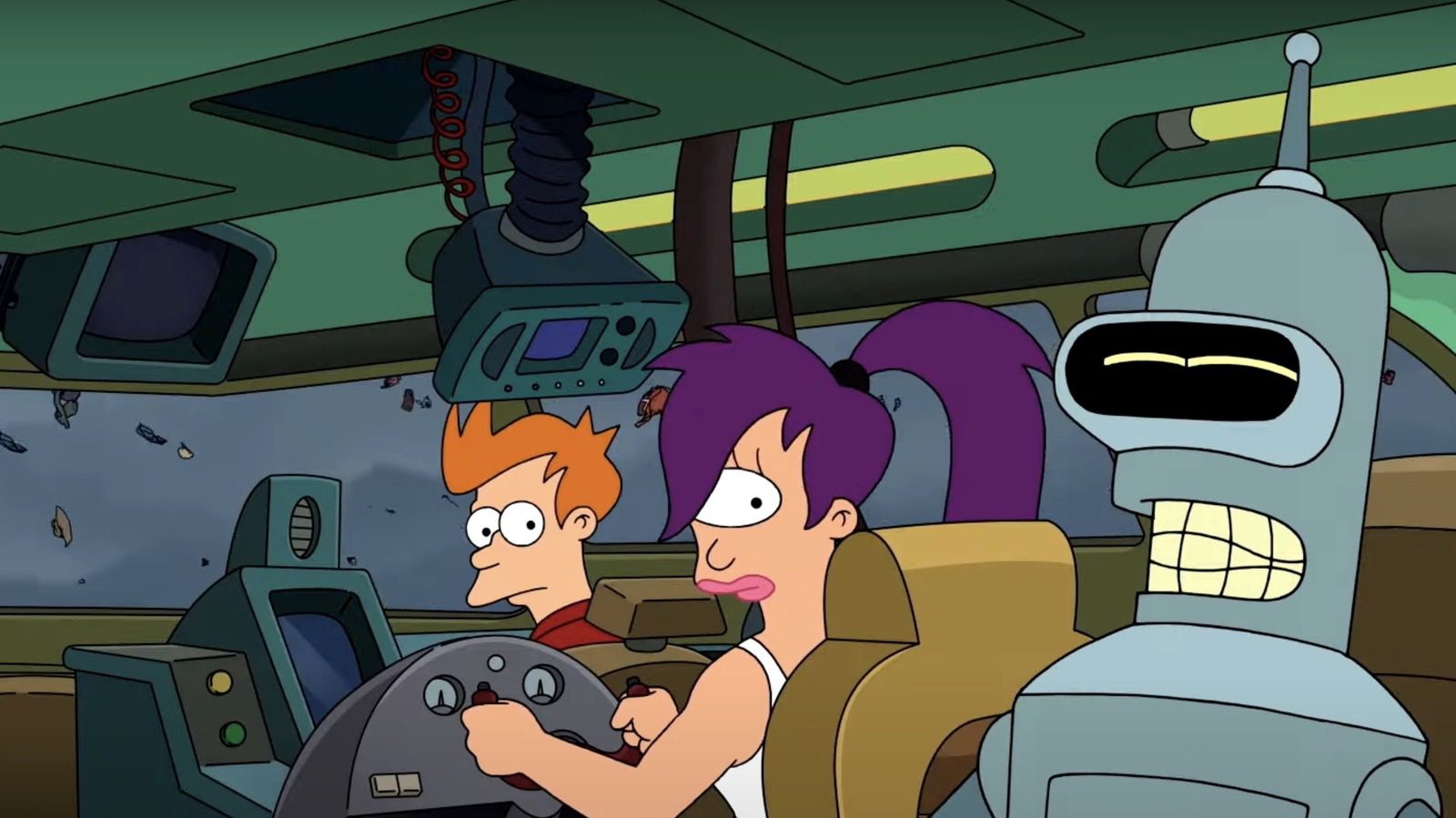 La bande-annonce de la saison 12 de Futurama est un pur chaos de science-fiction (et Bender donne un coup de pied à un bébé robot)
