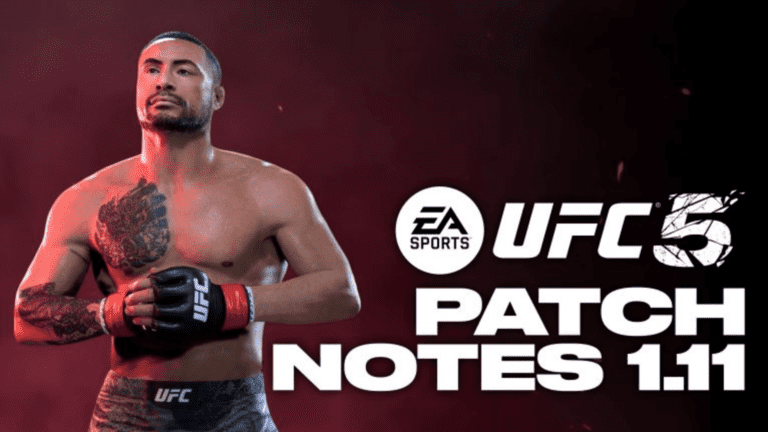 La mise à jour 1.011 d’EA UFC 5 pour la version 1.11 ajoute de nouveaux combattants, des récompenses de vanité et des modifications de combat