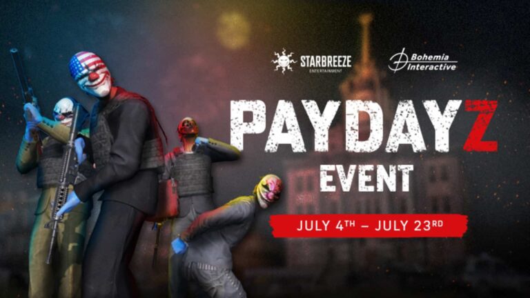 La mise à jour 1.67 de DayZ se prépare pour le crossover Payday le 3 juillet