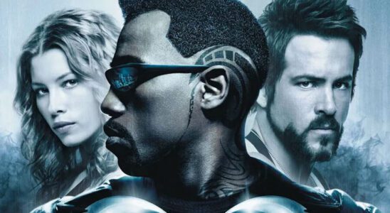 Wesley Snipes and Ryan Reynolds in Blade Trinity Poster