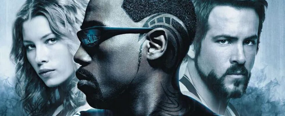 Wesley Snipes and Ryan Reynolds in Blade Trinity Poster