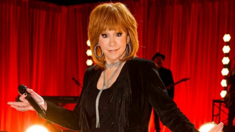 Reba McEntire poses for an NBC press shot for The Voice Season 26.