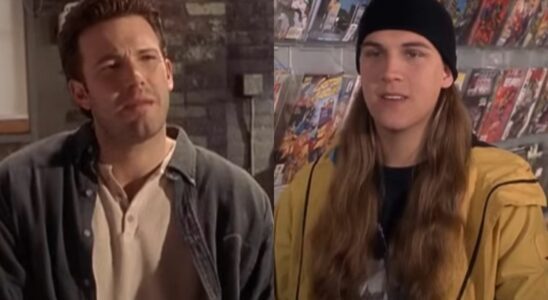Ben Affleck and Jason Mewes in Jay and Silent Bob Strike Back.