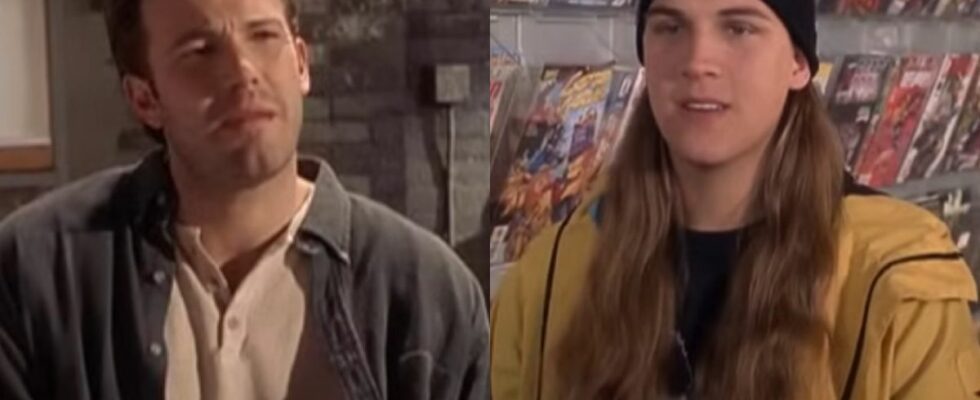 Ben Affleck and Jason Mewes in Jay and Silent Bob Strike Back.