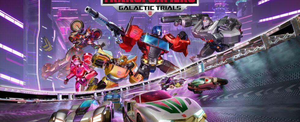 Le jeu de course d'arcade Transformers: Galactic Trials annoncé pour PS5, Xbox Series, PS4, Xbox One, Switch et PC