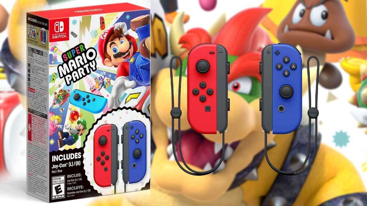 Le pack Joy-Con de Super Mario Party est moins cher que les manettes seules
