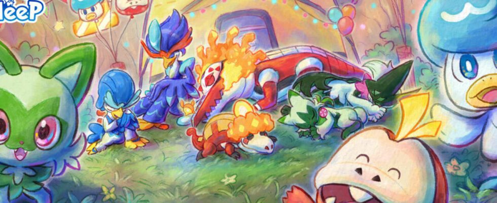 Le premier anniversaire de Pokemon Sleep ajoute des starters, des missions, des packs, des cadeaux et plus encore pour Paldea