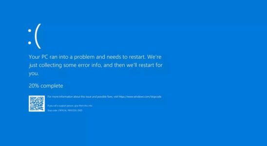 Le redoutable « écran bleu de la mort » frappe les systèmes Windows dans le monde entier en raison d'une panne informatique majeure