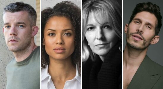 Russell Tovey, Gugu Mbatha-Raw, Jemma Redgrave, and Alexander Devrient