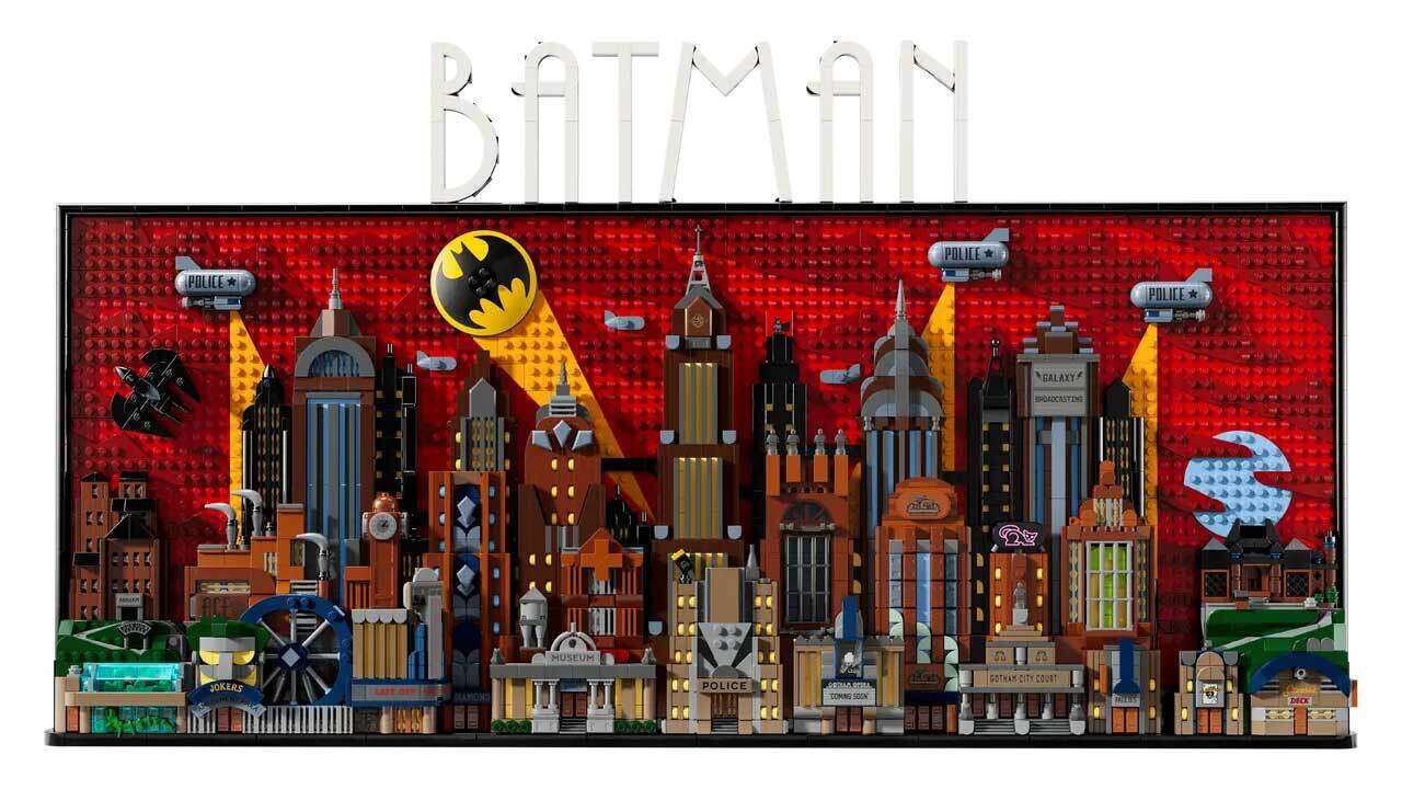 L'ensemble Lego Batman qui recrée l'horizon de Gotham City est désormais disponible chez Best Buy
