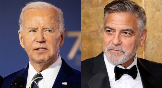 Joe Biden and George Clooney