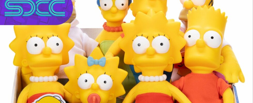 Les Simpson : Jakks Pacific dévoile de nouvelles figurines et objets de collection au SDCC 2024