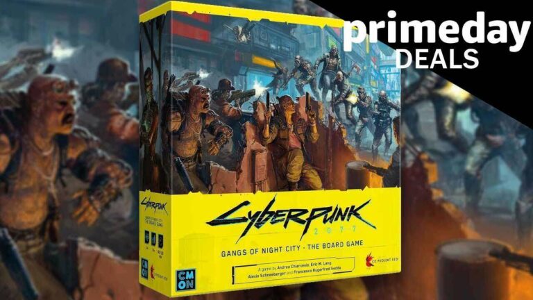 Les fans de Cyberpunk 2077 peuvent profiter d'une offre Prime Day exceptionnelle sur le jeu de société officiel
