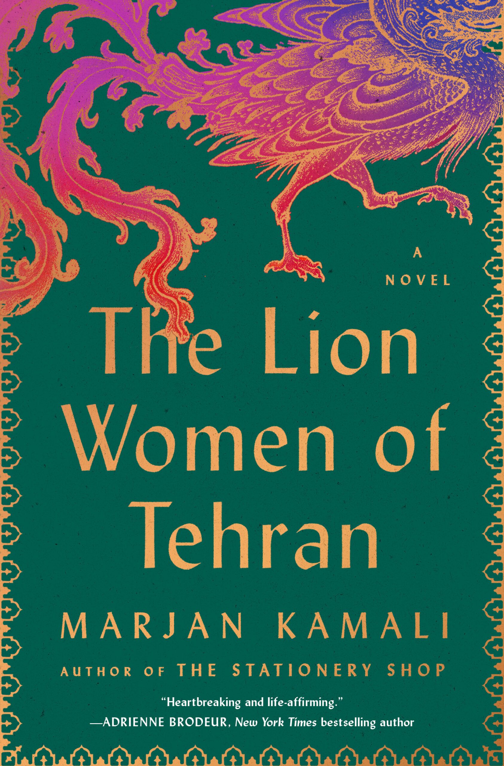 couverture du livre Les femmes-lions de Téhéran de Marjan Kamali