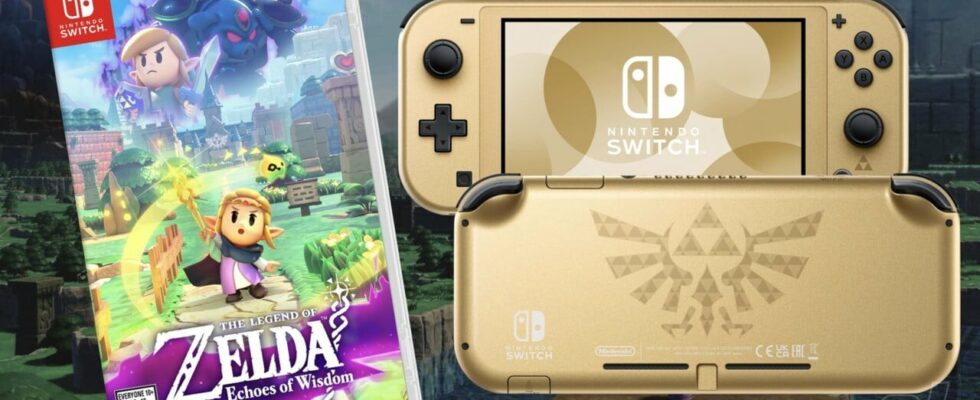 Les premières précommandes apparaissent pour Zelda: Echoes Of Wisdom et Hyrule Edition Switch Lite