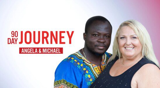 Angela and Michael in 90 Day Fiance.