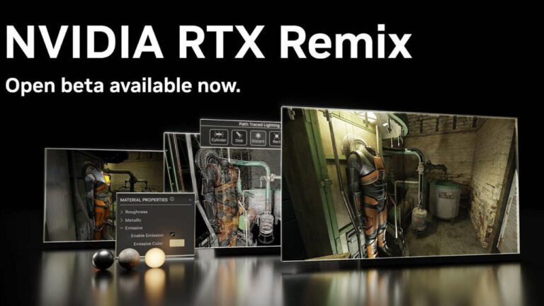 NVIDIA RTX Remix redonne un nouveau souffle aux anciens jeux
