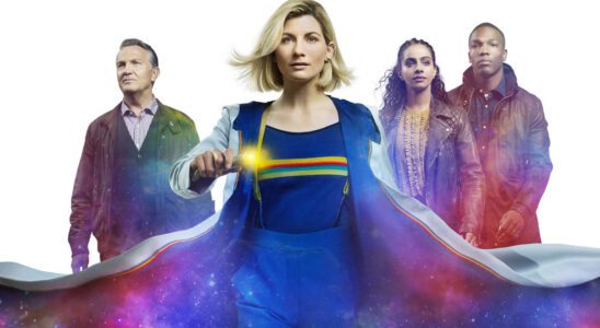 The Cast of Doctor Who Season 12 on a Promotional Poster