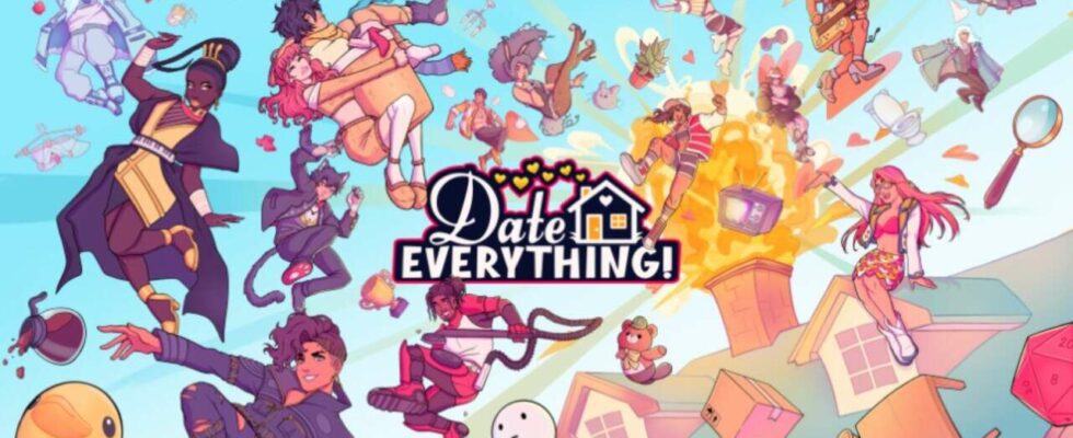 Nouveau jeu, Date Everything, qui porte bien son nom